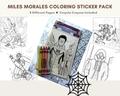 ✨ Themed Color Sticker Sheets w/ Crayons✨