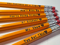 Personalized Engraved Pencils – Custom Name or Short Saying ✏️