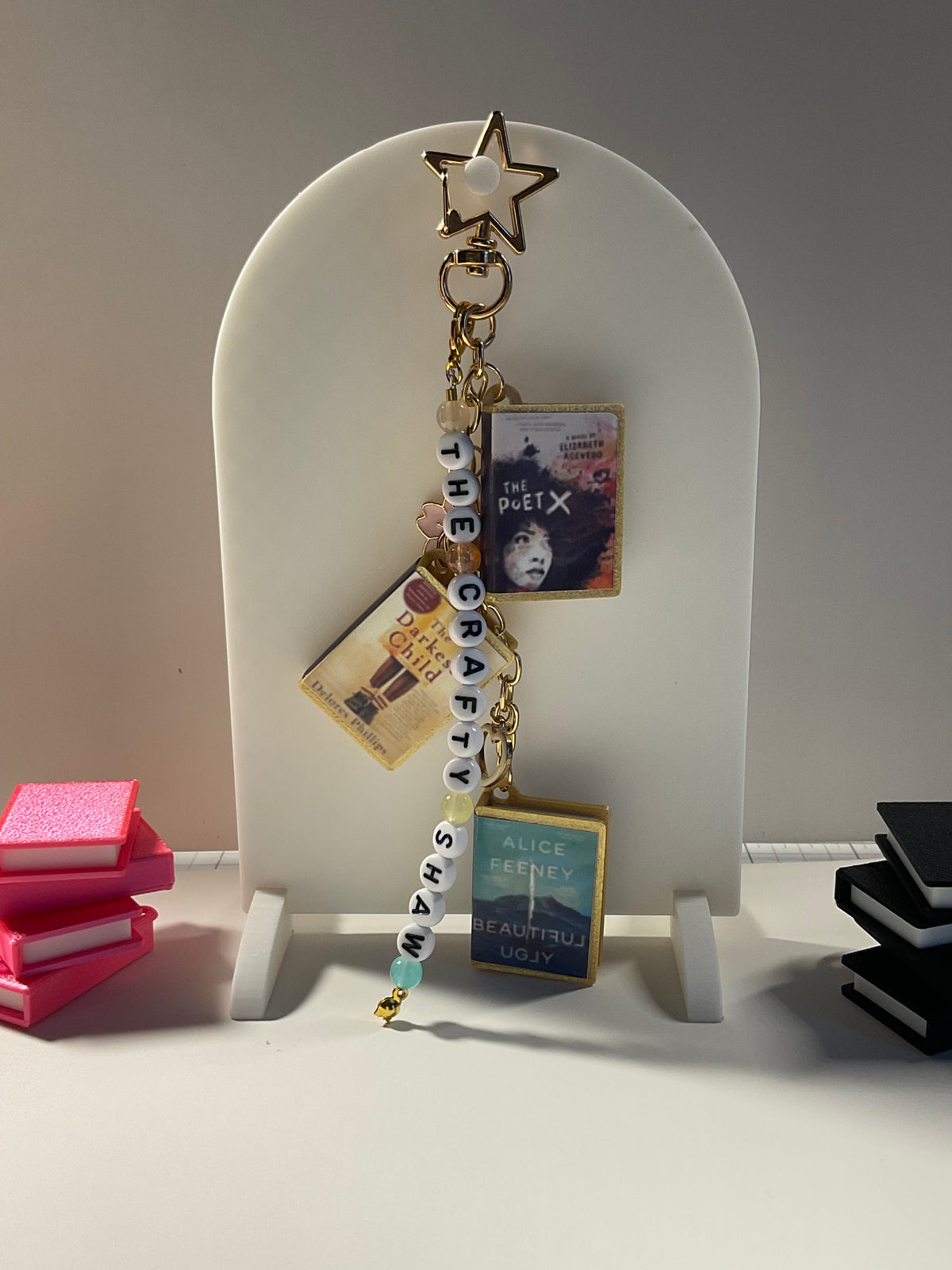 Bookish Lover Keychain/bag charm