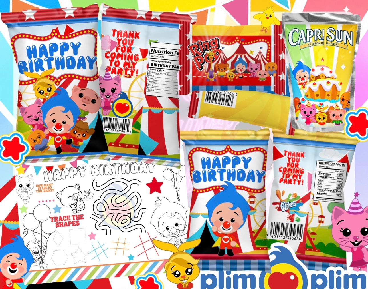 🎉 Personalized Party Favor Bundles.🎉
