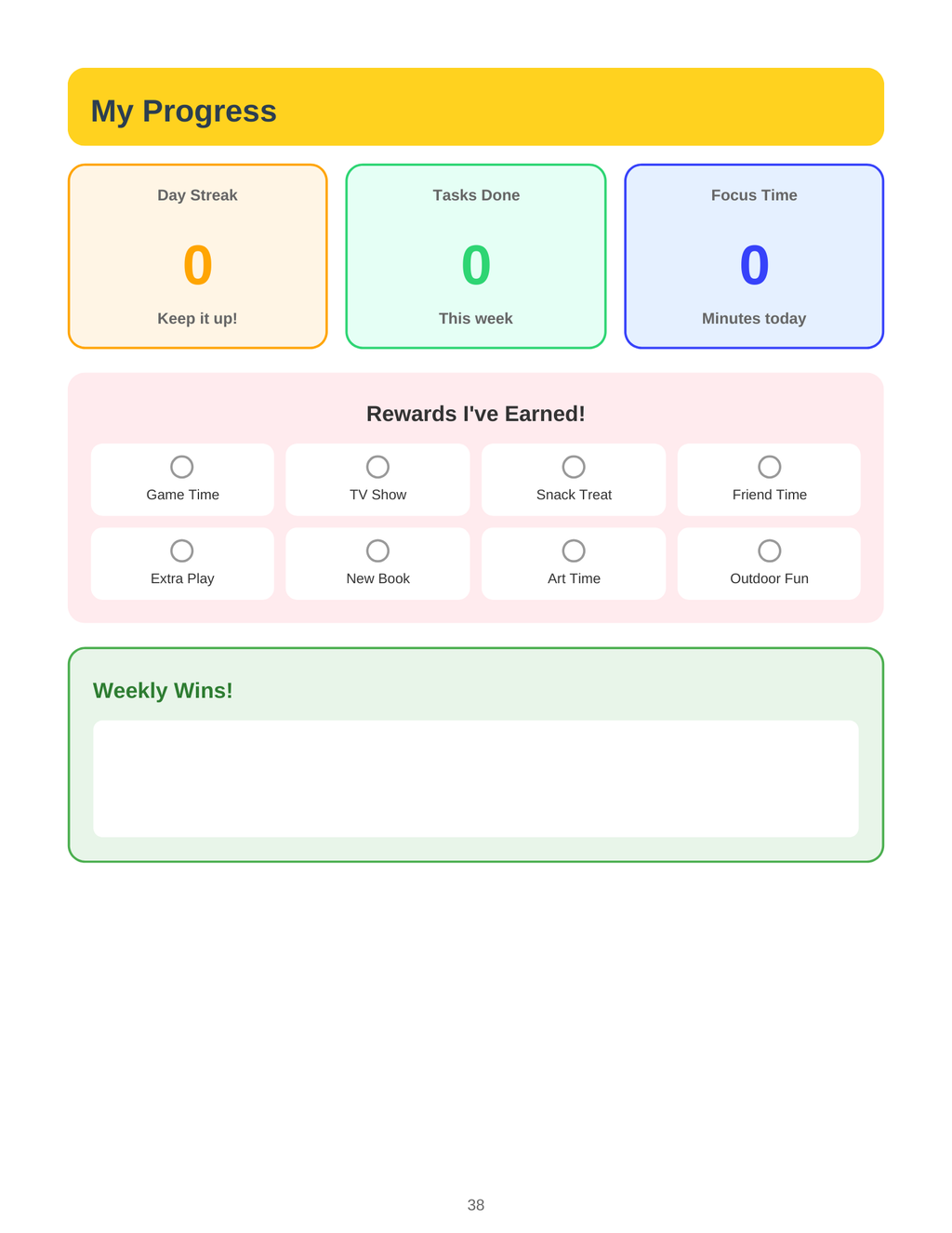 Digital Homework Planner for ADHD Students