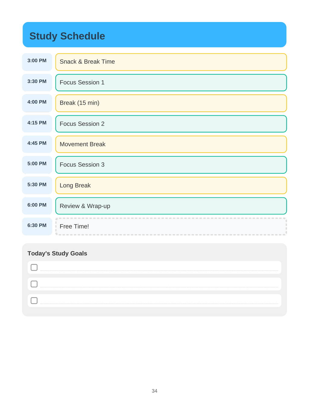 Digital Homework Planner for ADHD Students