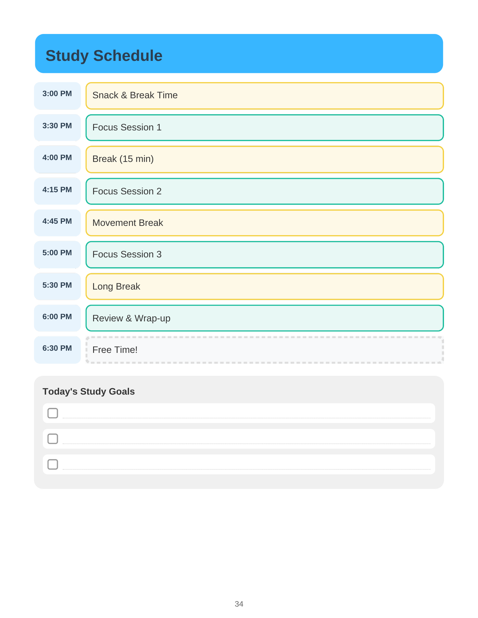 Digital Homework Planner for ADHD Students