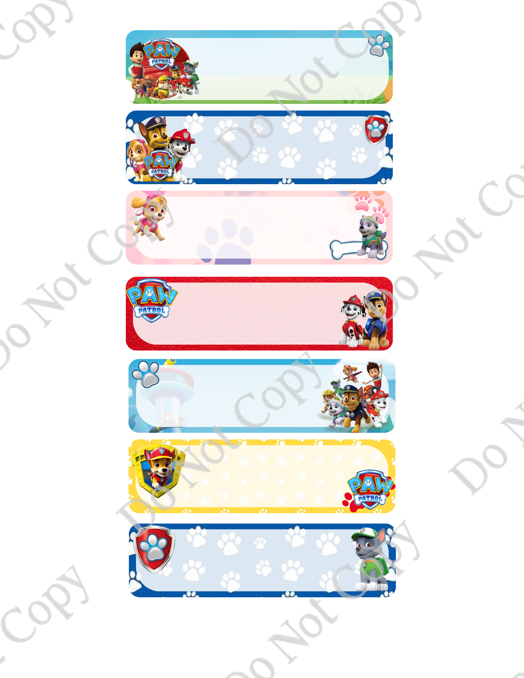 Back to School Vinyl Labels